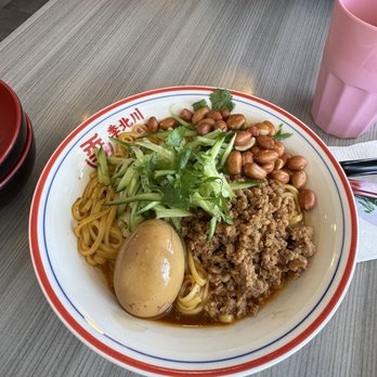 JiBeiChuan Noodles & Dumplings - C1 Minced Pork Sauce Dry Noodle(Not Include Soup) - Chinese Near Me - Katy, Texas