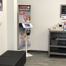The Center for Audiology - Free Hearing Screening kiosk and coffee station available in our lobby- no appointment necessary. Come in and get your hearing checked!