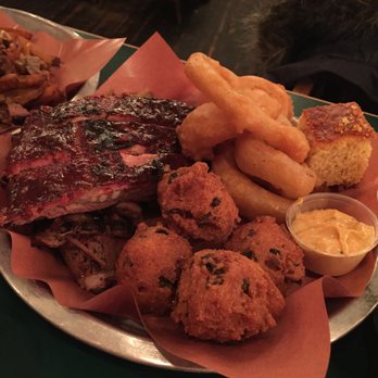 The Lancaster Smokehouse - 3 meat platter with brisket, ribs and pulled pork. - Smokehouse Near Me - Kitchener, Ontario The Lancaster Smokehouse - 3 meat platter with brisket, ribs and pulled pork. - Smokehouse Near Me - Kitchener, Ontario
