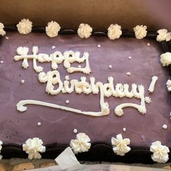 J P Licks - Andover - cake for 50 people