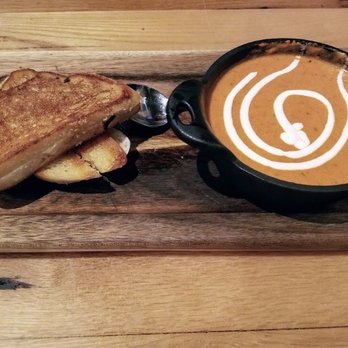 Jackalope's Bar and Grill - The image of that comes up online when looking at Jackalope's tomato soup and grilled cheese. - American Near Me - Fish Camp, California