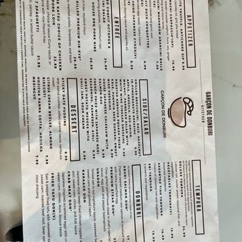 Garcon De Donburi - Menu June 2024 - French Near Me - Olympia, Washington Garcon De Donburi - Menu June 2024 - French Near Me - Olympia, Washington