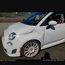 Before I took it into Radical. I got hit while parked.