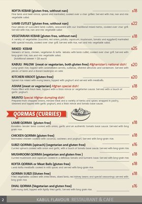 Menu photo 3 Kabul Flavour Windsor, VIC Menu photo 3 Kabul Flavour Windsor, VIC