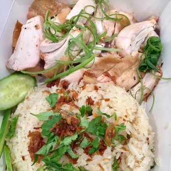 Baos Hog - Hainan chicken (white meat) with rice - Chinese Near Me - Garden Grove, California