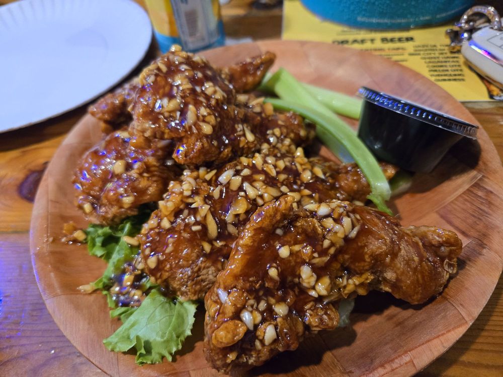 Social spots from Sharky's Wings & Raw Bar