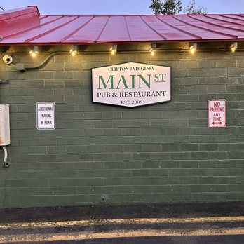 The Main Street Pub - Outside - New American Near Me - Clifton, Virginia The Main Street Pub - Outside - New American Near Me - Clifton, Virginia