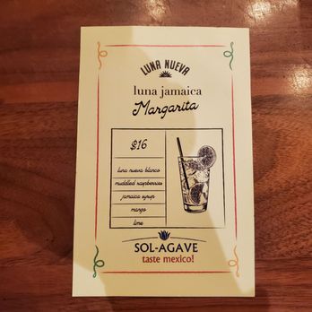 Sol Agave - New Drink! - New Mexican Cuisine Near Me - Santa Monica, California Sol Agave - New Drink! - New Mexican Cuisine Near Me - Santa Monica, California