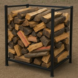 Quarter cord of firewood stacked 32 cubic feet