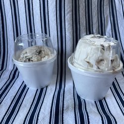 The Inside Scoop - These are each considered two scoops. Not sure how the left is considered worth $5 in ice cream.
