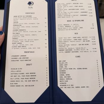 The Ten Lounge - Drink Menu - July 2026 - Lounges Near Me - Chandler, Arizona The Ten Lounge - Drink Menu - July 2026 - Lounges Near Me - Chandler, Arizona