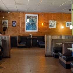 Interior Seating in the Restaurant