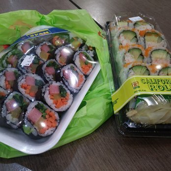 Awoolim Kimbap Factory - Spam kimbap $6.50 and California roll $6.75 - Korean Near Me - Diamond Bar, California Awoolim Kimbap Factory - Spam kimbap $6.50 and California roll $6.75 - Korean Near Me - Diamond Bar, California