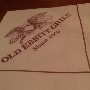 Old Ebbitt Grill - Table napkins - Bars Near Me - Washington, DC, District of Columbia Old Ebbitt Grill - Table napkins - Bars Near Me - Washington, DC, District of Columbia