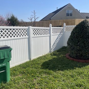 Sanchez Pressure Washing & Soft Wash - Power washed white fence. - Pressure Washers Near Me Sanchez Pressure Washing & Soft Wash - Power washed white fence. - Pressure Washers Near Me