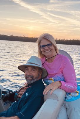 Meet Captain Todd and Dawn - Tour with Captain Todd Hastings and his first mate, Dawn. Todd has captained boats in St Cloud for almost 25 years. Todd and Dawn have a love of this area and have enjoyed introducing newcomers and visitors alike to the lakes in our own backyard.