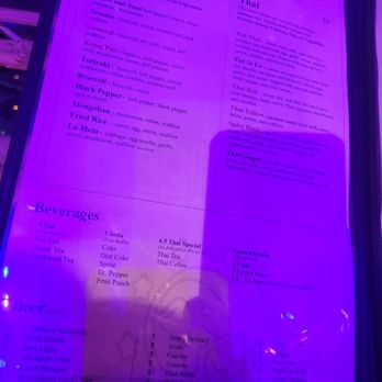 Pad Thai Cafe - Menu pt. 2 - Thai Near Me - Murfreesboro, Tennessee