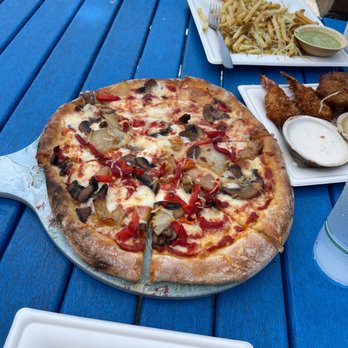 Seaside Cafe - Veggie pizza - Pizza Near Me - Key West, Florida Seaside Cafe - Veggie pizza - Pizza Near Me - Key West, Florida