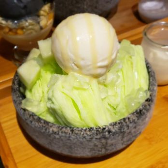 Sugar Marmalade - Honeydew Taiwanese shaved ice - Desserts Near Me - Markham, Ontario