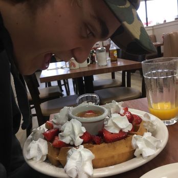 Eggs N Things - Holy strawberry waffles Batman - Breakfast & Brunch Near Me - Ventura, California Eggs N Things - Holy strawberry waffles Batman - Breakfast & Brunch Near Me - Ventura, California