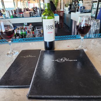 Grille Riverview - Great outdoors bar to enjoy some wine and views! - Seafood Near Me - New Smyrna Beach, Florida