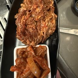 Calamari and bulgogi