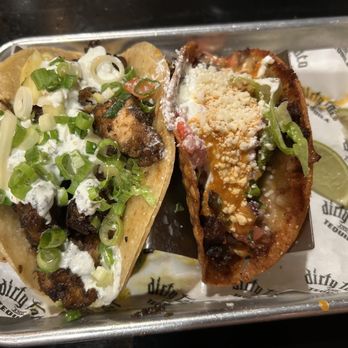 Dirty Taco and Tequila - Jamaican Jerk chicken taco & Dirty Taco - Tacos Near Me - Smithtown, New York