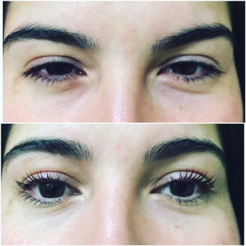 Skin Voodoo - Lash Lift before & after (natural lashes, no makeup) - Skin Care Near Me - Gilbert, Arizona Skin Voodoo - Lash Lift before & after (natural lashes, no makeup) - Skin Care Near Me - Gilbert, Arizona