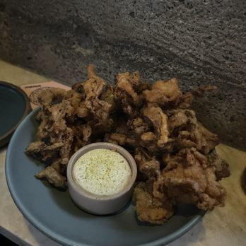 True Laurel - Crispy Hen of the Woods Mushrooms - Cocktail Bars Near Me - San Francisco, California True Laurel - Crispy Hen of the Woods Mushrooms - Cocktail Bars Near Me - San Francisco, California