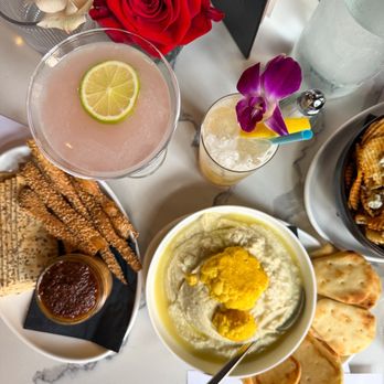 Iron Rose Bar & Restaurant - Happy hour spread - Breakfast & Brunch Near Me - Charleston, South Carolina Iron Rose Bar & Restaurant - Happy hour spread - Breakfast & Brunch Near Me - Charleston, South Carolina