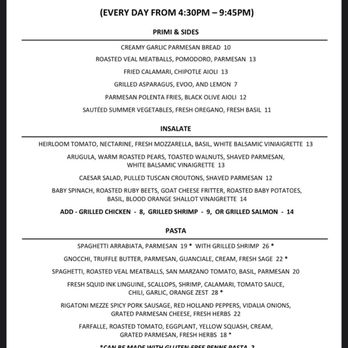 Lido - Menu (as of September 2020) - Italian Near Me - New York, New York Lido - Menu (as of September 2020) - Italian Near Me - New York, New York
