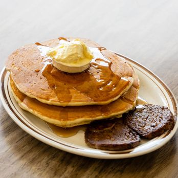 Mr. Don's Restaurant - a stack of pancakes with butter and syrup - Breakfast & Brunch Near Me - Springfield, Michigan Mr. Don's Restaurant - a stack of pancakes with butter and syrup - Breakfast & Brunch Near Me - Springfield, Michigan