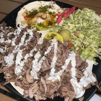 Lotus Falafel and Shawarma - Lamb and Beef Shawerma plate - Mediterranean Near Me - Burlingame, California Lotus Falafel and Shawarma - Lamb and Beef Shawerma plate - Mediterranean Near Me - Burlingame, California