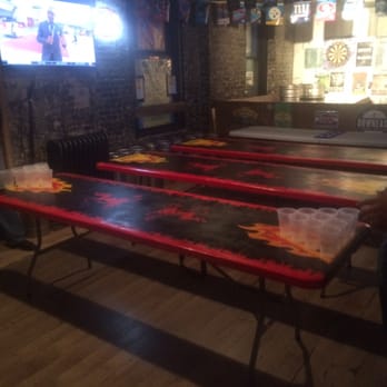 Krush - Hey checkout the new tables at KRUSH  !!! Come on down and play Pong !!!  See ya soon - Sports Bars Near Me - New York, New York