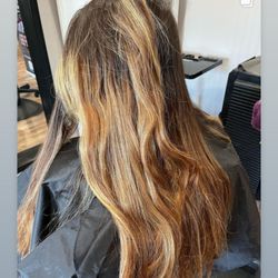 Beauty Town Salon - Hair by Veronica. Before and After.