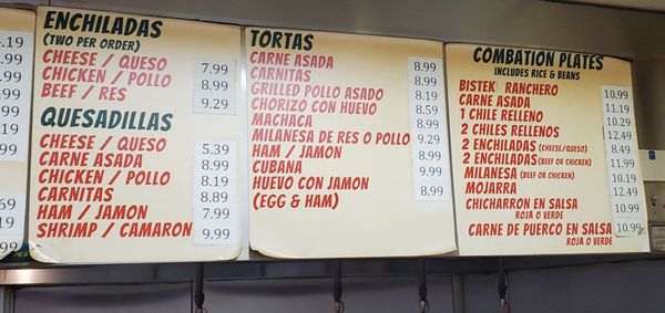Menu photo 4 Esperanza's Tortilleria Escondido, CA