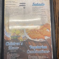 El Mezcal Mexican Restaurant Bar And Grill - Menu Page 2