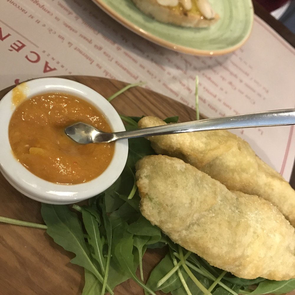Mattacena - Stuffed zucchini flowers - Tuscan Near Me - Florence, FI Mattacena - Stuffed zucchini flowers - Tuscan Near Me - Florence, FI