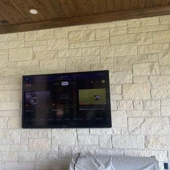 Intelligent Home Solutions - Outdoor patio TV mount with security camera - Security Systems Near Me - Lubbock, Texas Intelligent Home Solutions - Outdoor patio TV mount with security camera - Security Systems Near Me - Lubbock, Texas