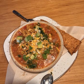 Lazy Dog Restaurant & Bar - Chicken tortilla soup with avocado - New American Near Me - Cerritos, California