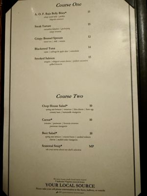 Menu photo 1 Local Chop & Grill House Harrisonburg, VA Menu photo 1 Local Chop & Grill House Harrisonburg, VA
