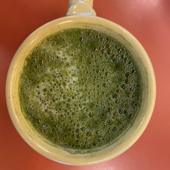 Snooze, an A.M. Eatery - Matcha tea latte with vanilla almond milk - Breakfast & Brunch Near Me - Phoenix, Arizona Snooze, an A.M. Eatery - Matcha tea latte with vanilla almond milk - Breakfast & Brunch Near Me - Phoenix, Arizona