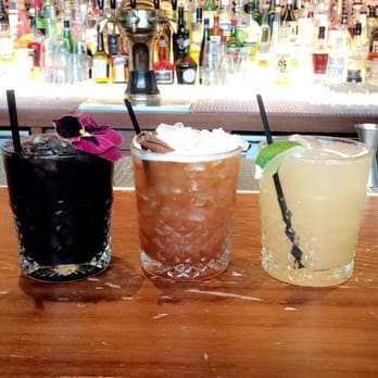 Cindy's Rooftop - The cocktails. The boozy reanimator (black) is a must - New American Near Me - Chicago, Illinois Cindy's Rooftop - The cocktails. The boozy reanimator (black) is a must - New American Near Me - Chicago, Illinois