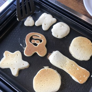 Slappy Cakes - Pancakes grilled at our table - custom designed by us! - Breakfast & Brunch Near Me - Lahaina, Hawaii Slappy Cakes - Pancakes grilled at our table - custom designed by us! - Breakfast & Brunch Near Me - Lahaina, Hawaii