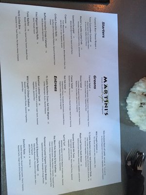 Menu photo 3 Martini's Organic South Daytona, FL