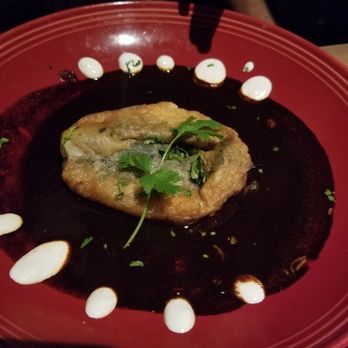 SOL Mexican Cocina - Chile relleno de corn - Bars Near Me - Denver, Colorado SOL Mexican Cocina - Chile relleno de corn - Bars Near Me - Denver, Colorado