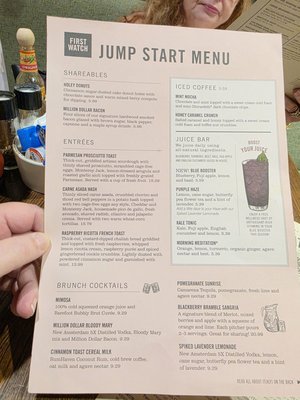 Menu photo 3 First Watch Phoenix, AZ