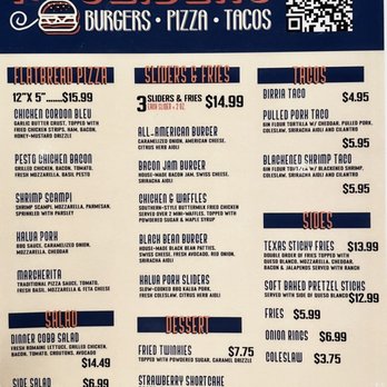 HI Sliders - Menu (05/26/23) - Food Trucks Near Me - Mililani, Hawaii