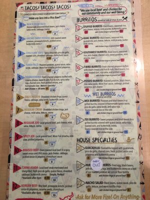 Menu photo 5 Thunderbird Taco Lewisburg, WV Menu photo 5 Thunderbird Taco Lewisburg, WV