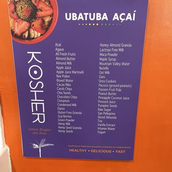 Ubatuba Açaí - Brea - Acai Bowls Near Me - Brea, California